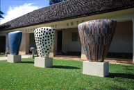 Hand-built glazed ceramics